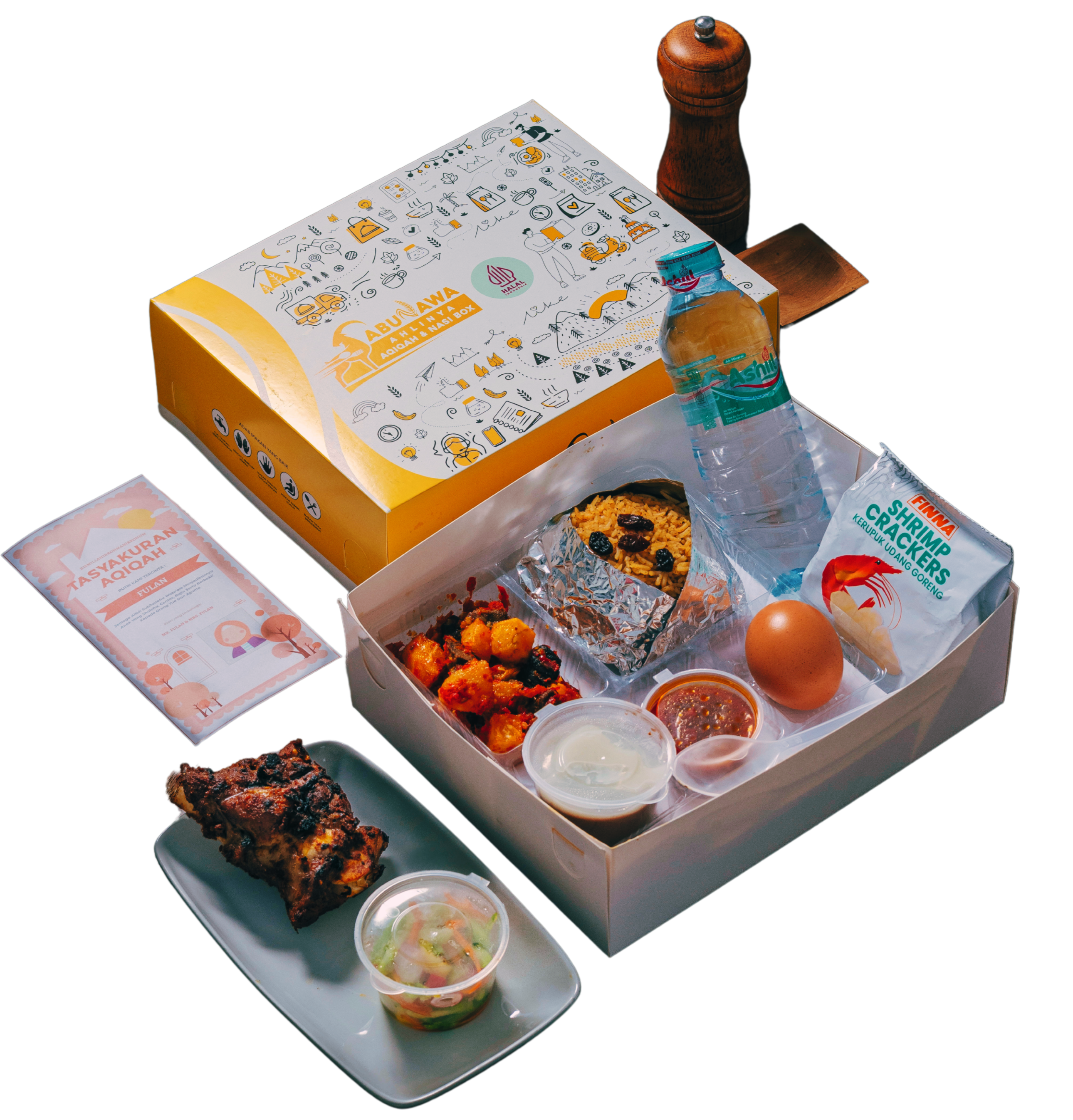 Halal Catering Display
